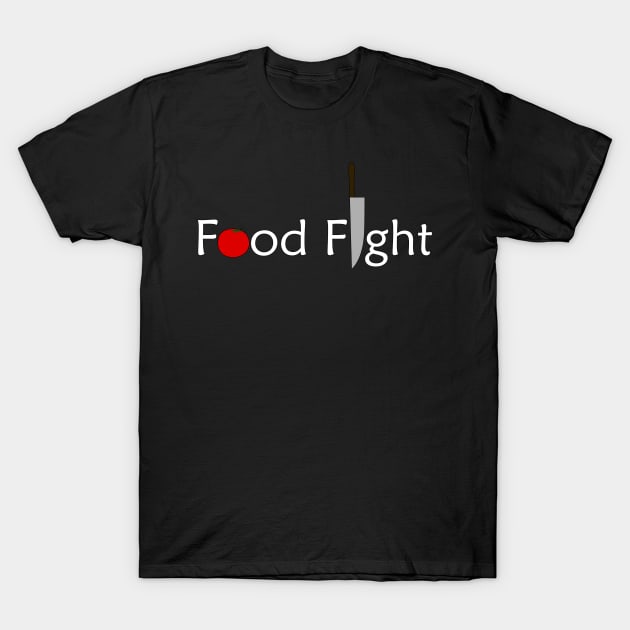 Food Fight. T-Shirt by someartworker